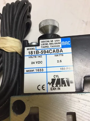 MAC 181B-594CABA Solenoid Valve