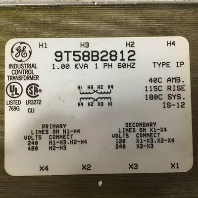 USED GENERAL ELECTRIC / GE 9T58B2812
