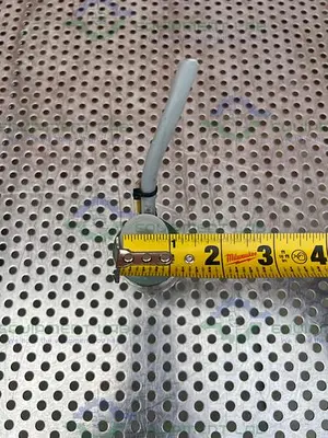 USED AMERSHAM PHARMACIA FCP10-A7 AIR SENSOR FLOW CELL ID 10MM/TC25MM