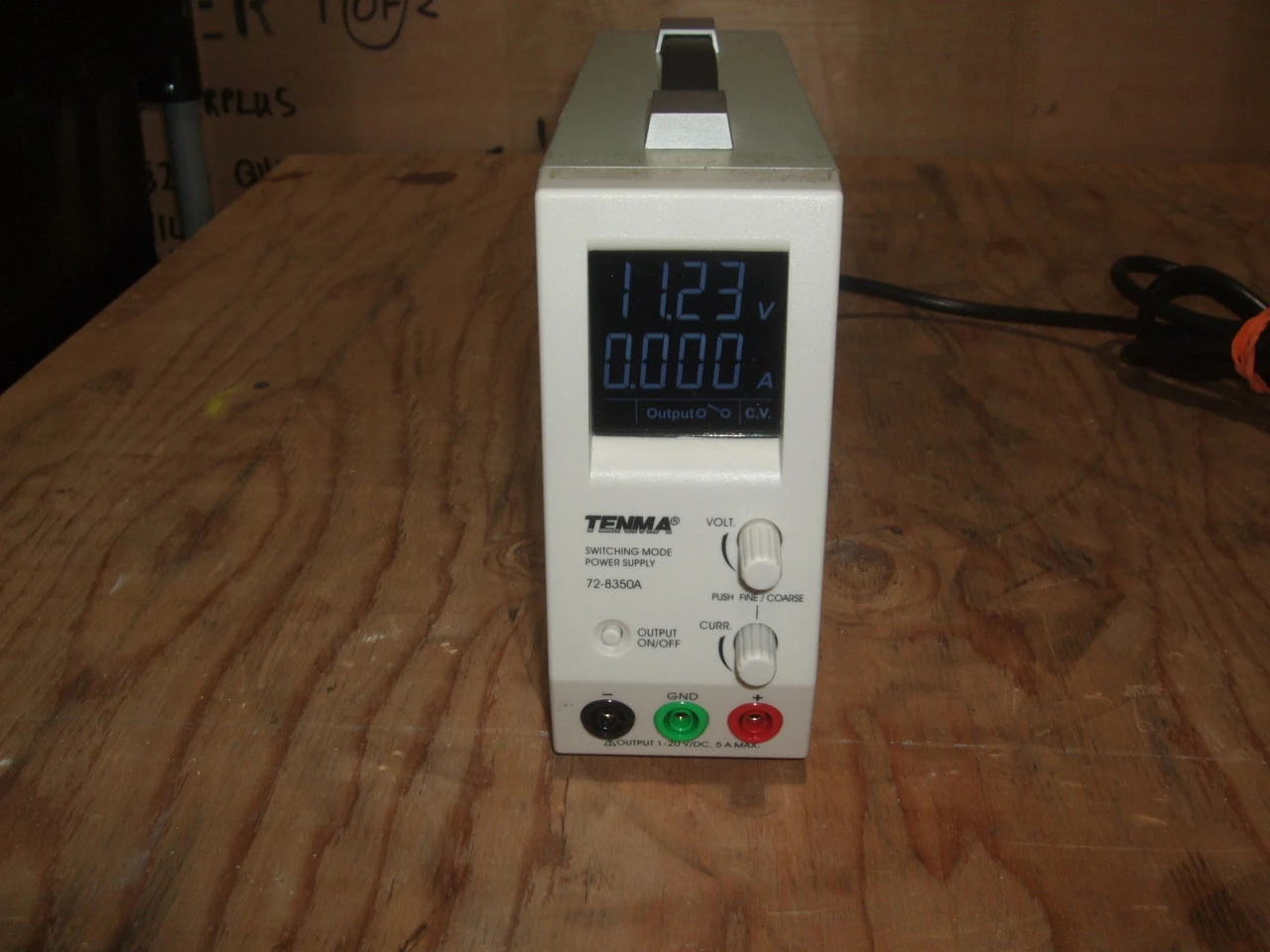 Used TENMA 72-8350A Power Supplies | BG Industrial Surplus #471548