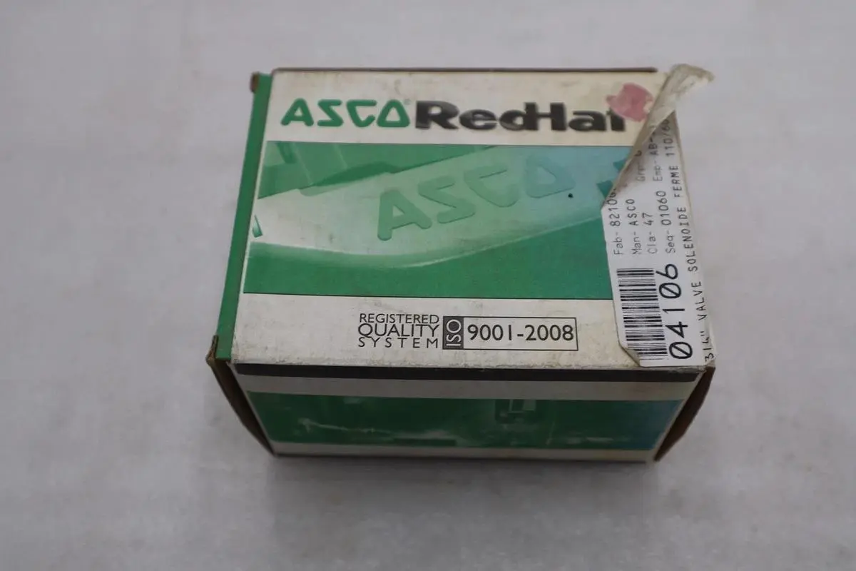 ASCO Solenoid 8210G003  3/4"  24VDC NEW STK GF875