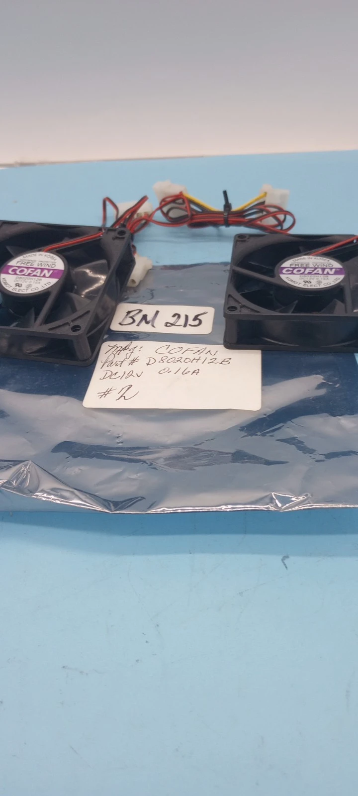 Used COFAN D8020H12B Electronic Component Fans Arizona US | ASSET CONVERSION SPECIALISTS, INC. #1293430