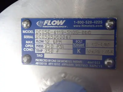 Parker, Flow Technology Misc. Equipment