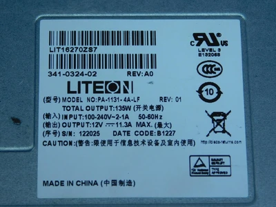 Used LITEON _UNKNOWN_ AC/DC Power Supplies | OCO Industrial #1656529