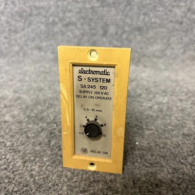 Used Electromatic SA-245-120 Relays & Switches California US | Davliegogo LLC #1706492