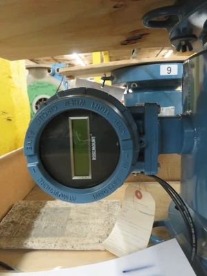 Rosemount Magnetic Flowtube Series 8700,  model 8705FHA080C1W0N0B3Q4Q8Q66, size 8"-150 , Unused Spare Room