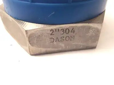 2" Hex Head | DASON 2" Male Hex Head Threaded Plug 304 Stainless Steel - New Other