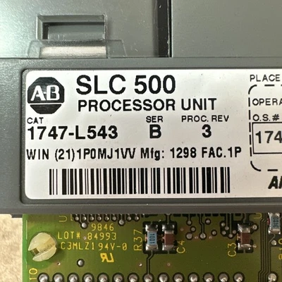 USED Allen-Bradley 1747-L543 B 3