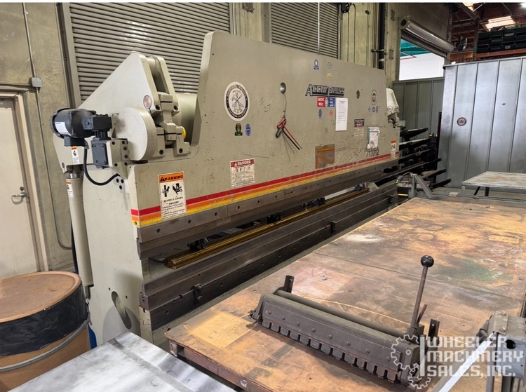 2007 ACCURPRESS 713012 BRAKES- PRESS, HYDRAULIC, CNC | Wheeler Machinery Sales