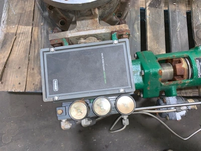 10" -150# Fisher V-Ball Control Valve Type V150 , Stainless