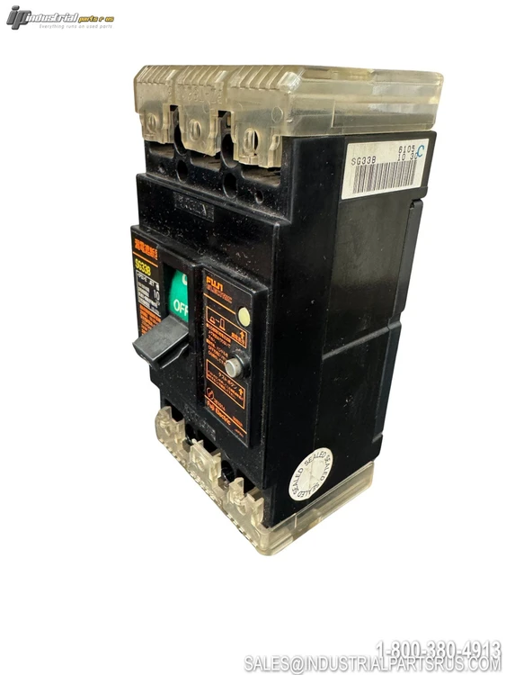 Used FUJI SG33B 10A Circuit Breakers Kentucky US | Industrial Parts R Us Inc. #1338168