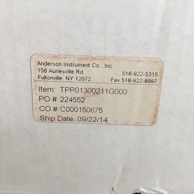NEW Anderson TPP01300211G000