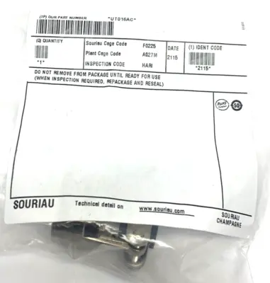 New | in-Stock SOURIAU UT016AC Connector Accessories Michigan US | Maverick Industrial Sales #1400685