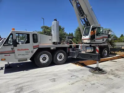 Used 2008 LINK-BELT HTC-8690 Telescopic Boom Lifts California US | Ben Kaplan Equipment #1233508