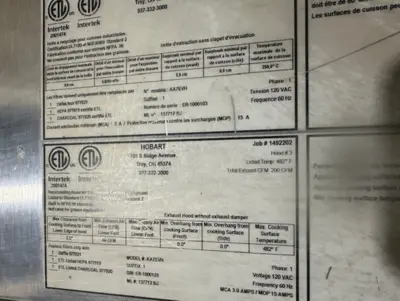 USED Hobart KA7E