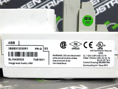 ABB 3BSE01320R1 Module Termination Unit Base PR:G TU810V1 SL10450525 Used