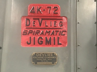 USED 1967 DEVLIEG 4K-72