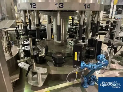 USED Quadrel Quadrel Wrap Around Labeler, Model Rotary