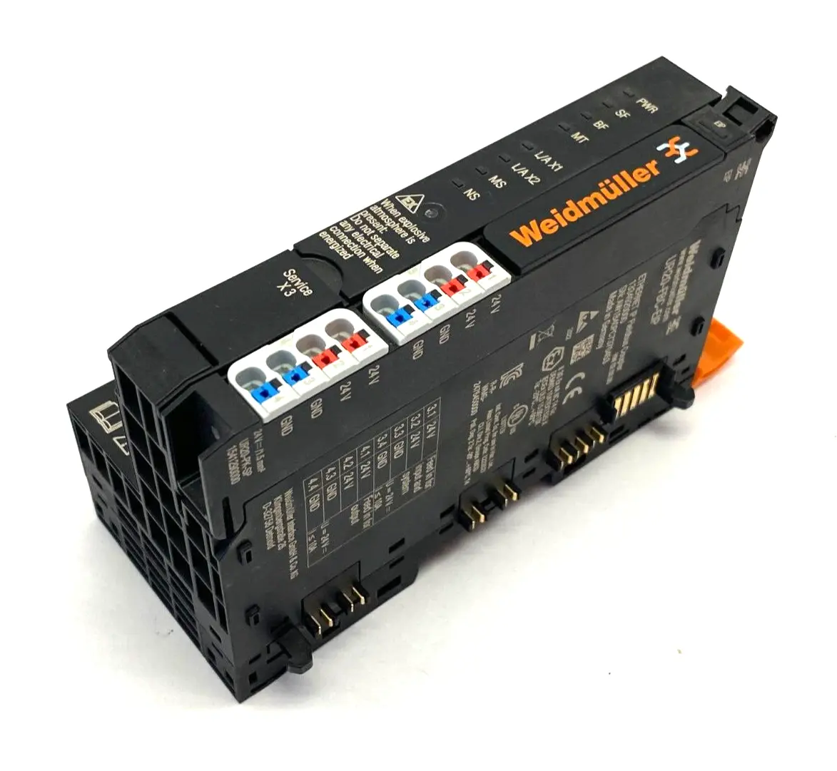 USED WEIDMÜLLER ETHERNET/IP REMOTE I/O FIELDBUS COUPLER