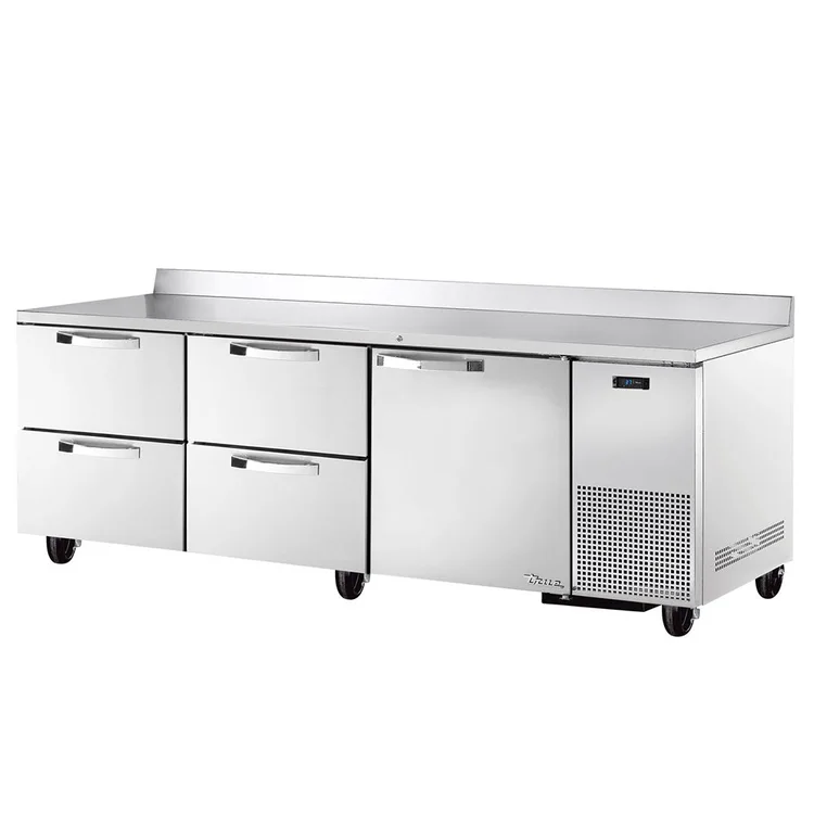 Used True TWT-93D-4-HC~SPEC3 Worktop Refrigerators Illinois US | Falcon Restaurant Supply #1374024