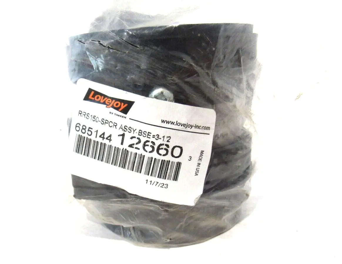 NEW LOVEJOY 68514412660 RRS150 SPCR ASSY-BSE=3-1/2
