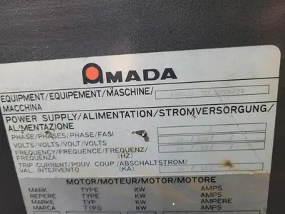 1999 AMADA APELIO III 357V Stamping Presses | MD Equipment Services LLC (25)