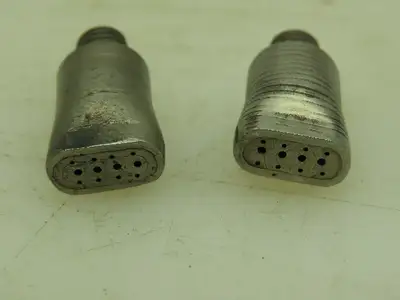 AGF Rapid Flame 1012 Oxy/Gas Fishtail Flame Burner Tip 4-Hole  1/4-27  LOT OF 2
