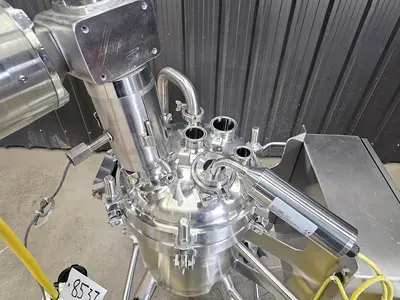 Used 10 Gallon Feldmeier Tank (Vessel), 316 Stainless Steel, with Mixer