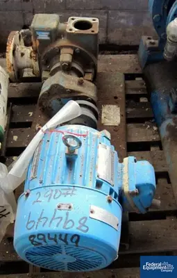 USED Blackmer 2.5" BLACKMER ROTARY VANE PUMP, C/S, 5 HP
