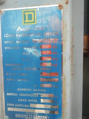 USED SQUARE D 091-50