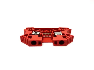 1492-J4-RE | Allen Bradley  Feed Through Terminal Block RED 4mm, LOT OF 10 - Used