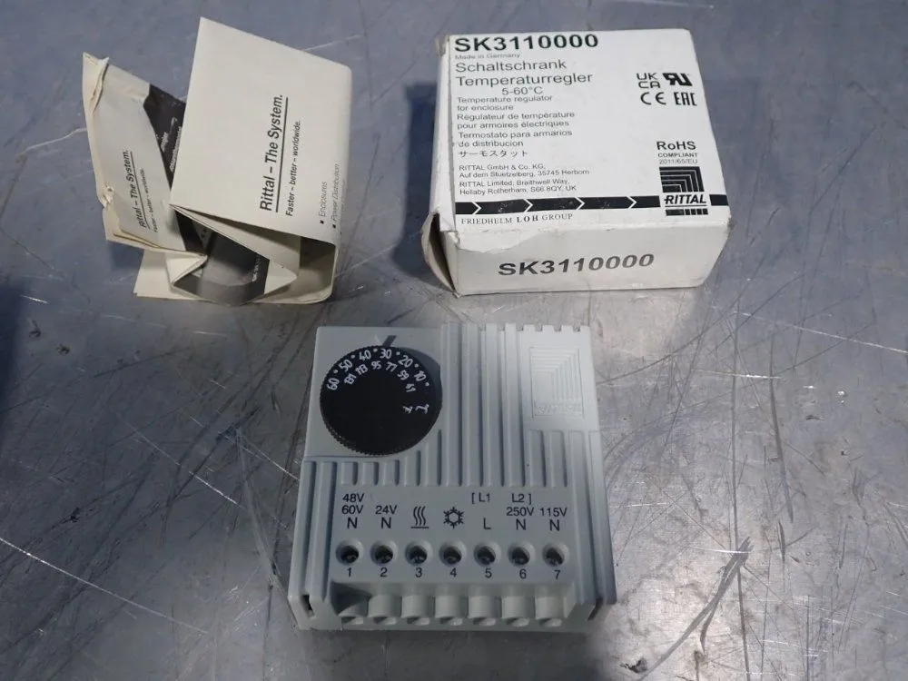 New | in-Stock RITTAL SK3110000 Temperature Controls Ohio US | HGR 24 #872924