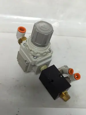 Used SMC AR25-NO2E-Z-B Air Pressure Regulators Ohio US | Surplus Asset Holdings #1403078
