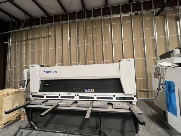 Used 2022 ACCURL MS8-8X3200 Sheet Metal Shears Illinois US | Revelation Machinery #405399