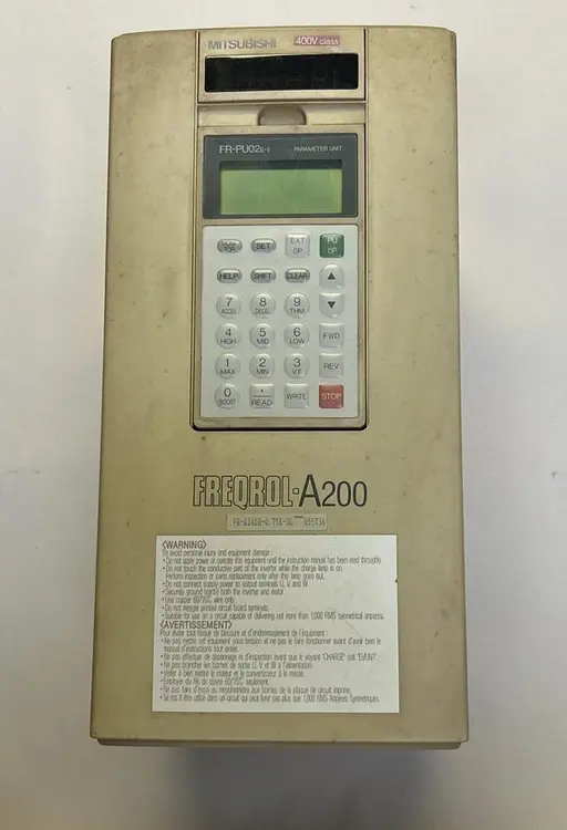 Used MITSUBISHI ELECTRIC FR-A240E-0.75K-UL Industrial Controls Ohio US | Surplus Asset Holdings #1237687