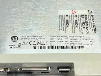 USED ALLEN-BRADLEY SER A KINETIX 350 SERVO DRIVE