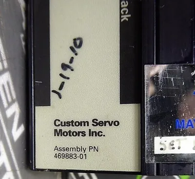 CSM Inc. Motion Plus 469883-01 MTS Quad Encoder Servo Module XDC Controller Used