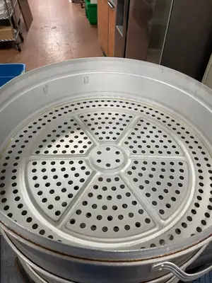 Used Falcon Restaurant Supply Used Aluminum Round Chinese Steamer 22" Diameter Steam Cooking Equipment Illinois US | Falcon Restaurant Supply #1376080
