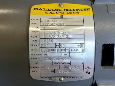 USED BALDOR 0V07741Z