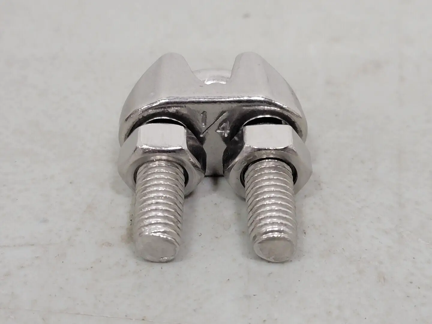 1/4" Stainless Steel Wire Rope Clip (Box of 165)