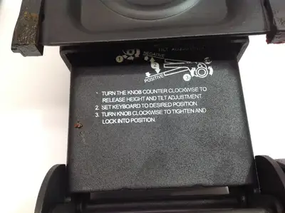 Used Young Articulating 5-3/4" Keyboard Tray System Computer Accessories Michigan US | Maverick Industrial Sales #1400057