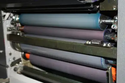 AB DIck 4 Color Printing Press