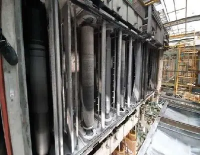 67" W (1710 mm) x .009"-.079" (.23 mm-2 mm) x 20 Ton Color Coating Line (Used)