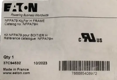 NEW EATON NFPA79H