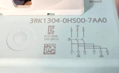 Siemens 3RK1304-0HS00-7AA0 F-RSM Disconnect Module 400V 16A 3Ph loc4B12