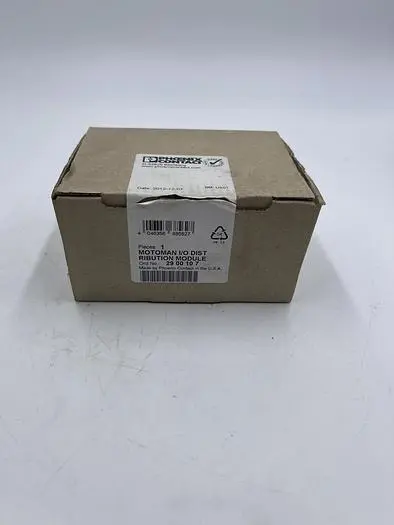 New | in-Stock PHOENIX CONTACT PHOENIX CONTACT MOTOMAN I/O DISTRIBUTION MODULE Misc Electrical & Power Parts | ND Industrial Surplus #1214681