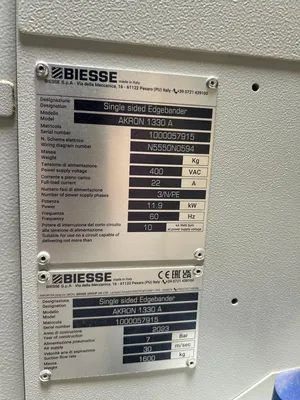 2023 BIESSE AKRON 1330 edge bander | CNC EXCHANGE (8)