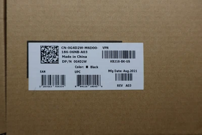 NEW DELL + HP CN-0G4D2W-M6D00 + L96909-001