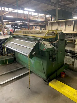 20,000# X 74" X .125" MINSTER Servo Feedline