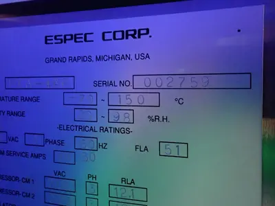 USED 1997 ESPEC PXA4AP